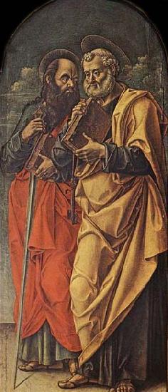 Bartolomeo Vivarini Sts Paul and Peter oil painting picture
